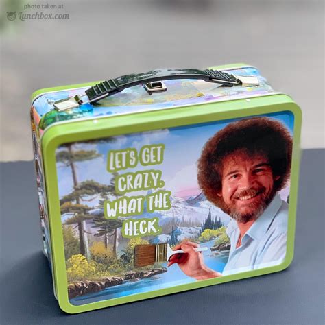 bob ross metal lunch box|Amazon.com: Bob Ross Lunch Box.